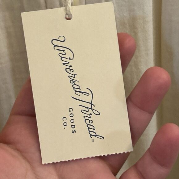 NWT Universal Threads Belted Long Sleeve Maxi Dress White Sand Size 2XL - Picture 6 of 16